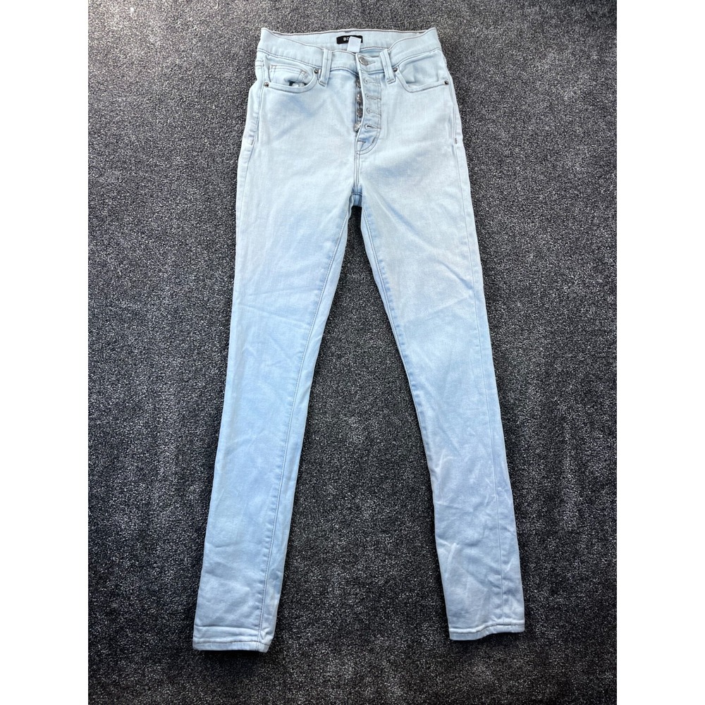 BDG Urban Outfitters Jeans Women 25 Skinny Leg Mid Rise Cotton Denim Light Blue